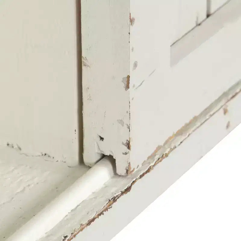 Estante de pared rústico - Blanco