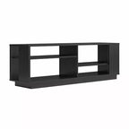 Mueble para TV contemporáneo de hasta 60" – Estantes escalonados, MDF, herrajes ocultos