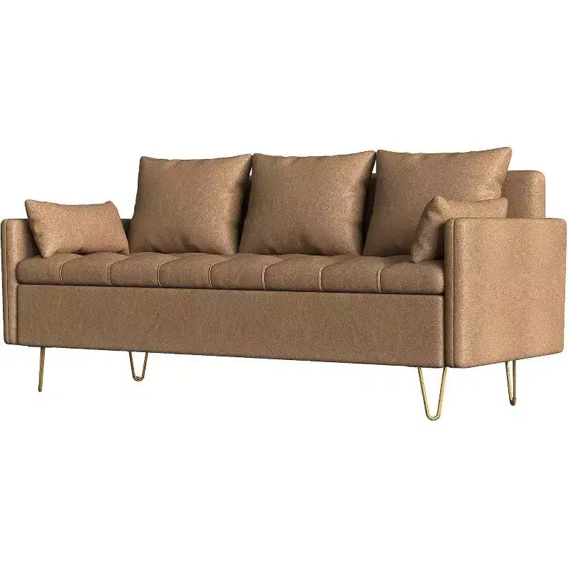 Estantería grande de 70" con cajón – Madera maciza, chapa de madera, 3 estantes, rieles de extensión total