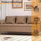 Estantería grande de 70" con cajón – Madera maciza, chapa de madera, 3 estantes, rieles de extensión total
