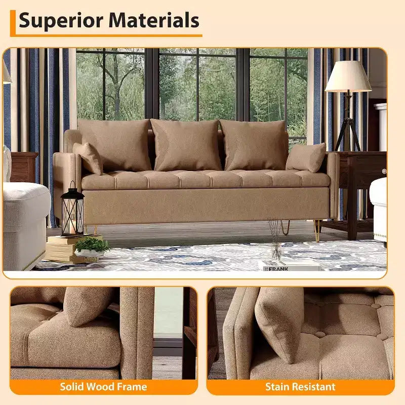 Estantería grande de 70" con cajón – Madera maciza, chapa de madera, 3 estantes, rieles de extensión total