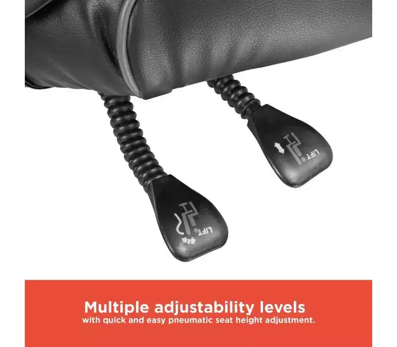 Silla de juego ergonómica estilo carreras – Negro/gris, reposapiés, soporte lumbar, 150 kg