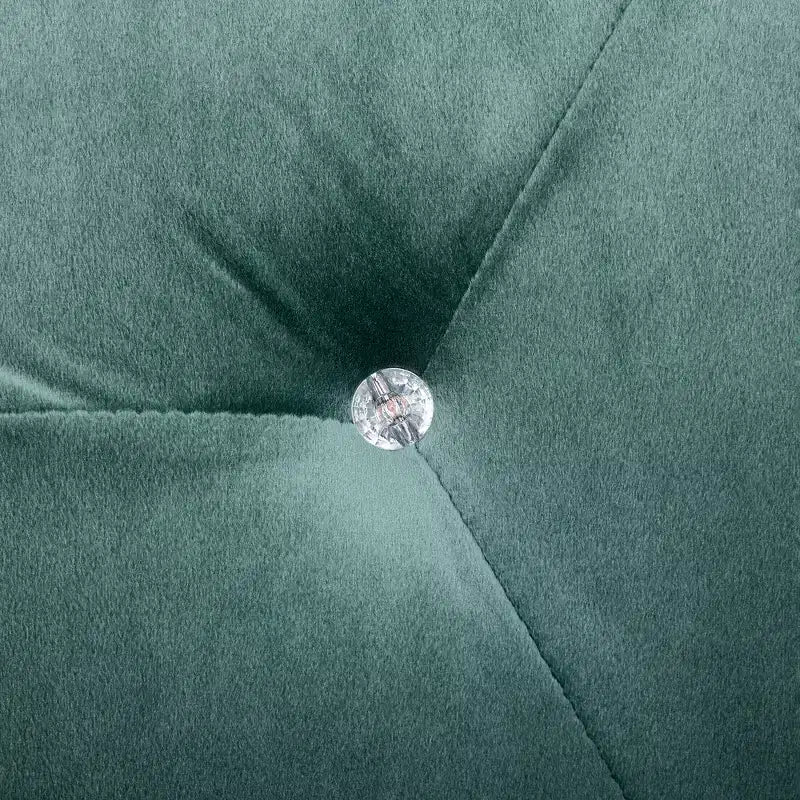 Puf otomano de almacenamiento hexagonal de terciopelo – Tapa capitoné, multifuncional, 150 kg de capacidad