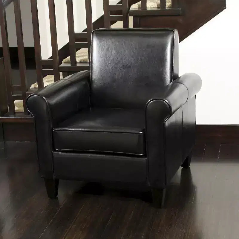 Estantes flotantes de pared de escalera industrial de 3 niveles – Madera natural, estructura metálica de tubo negro