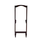 Mesas auxiliares plegables de TV, Espresso Brown, Octogonales, Juego de 4