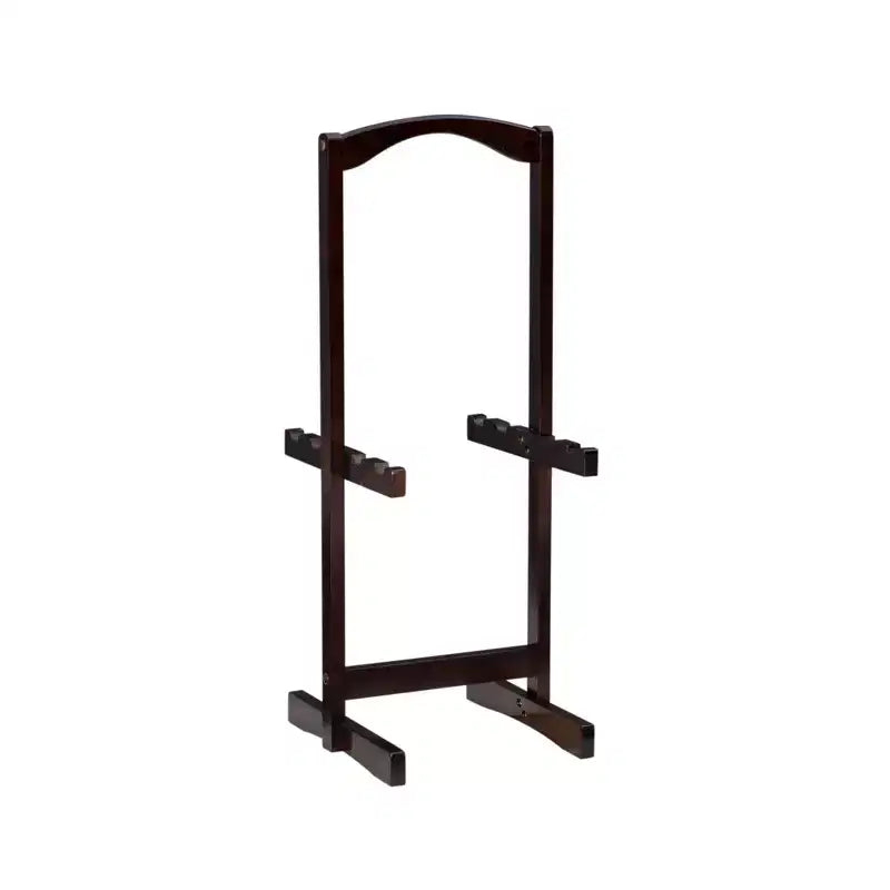 Mesas auxiliares plegables de TV, Espresso Brown, Octogonales, Juego de 4