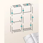 Base de cama plataforma King Size – Cabecero de 51", pie de cama romano, 3 cajones de almacenamiento