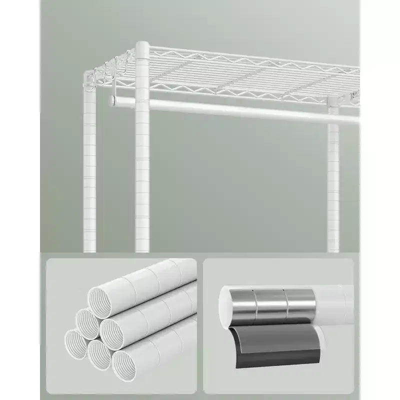Base de cama plataforma King Size – Cabecero de 51", pie de cama romano, 3 cajones de almacenamiento