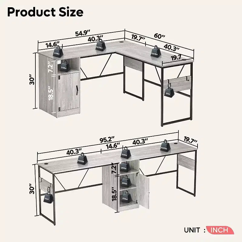 Mesa alta de bar – blanca, acabado de alto brillo, 6 compartimentos de almacenamiento, base de tubo de metal