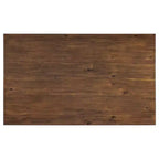 Mesa de bar – madera de caucho y MDF, tablero liso, patas rectas, elegante acabado pintado