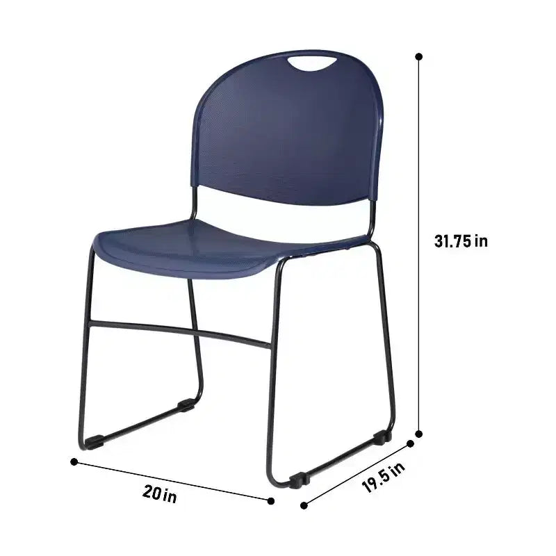 Estantería modular moderna apilable de 2 cubos de 23.7" – MDF, antivuelco, 34 kg de capacidad
