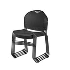 Estantería modular moderna apilable de 2 cubos de 23.7" – MDF, antivuelco, 34 kg de capacidad
