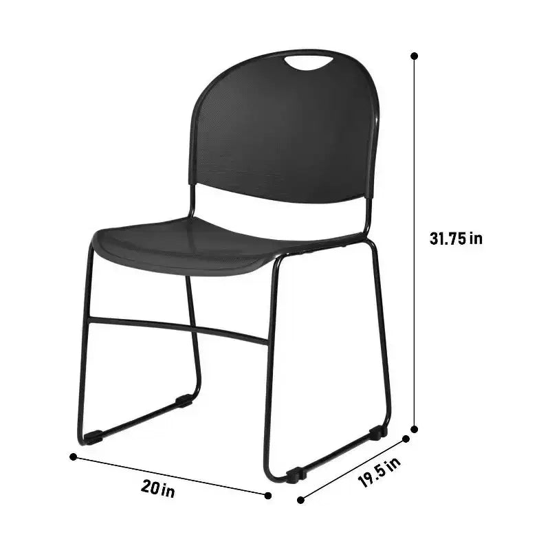 Estantería modular moderna apilable de 2 cubos de 23.7" – MDF, antivuelco, 34 kg de capacidad