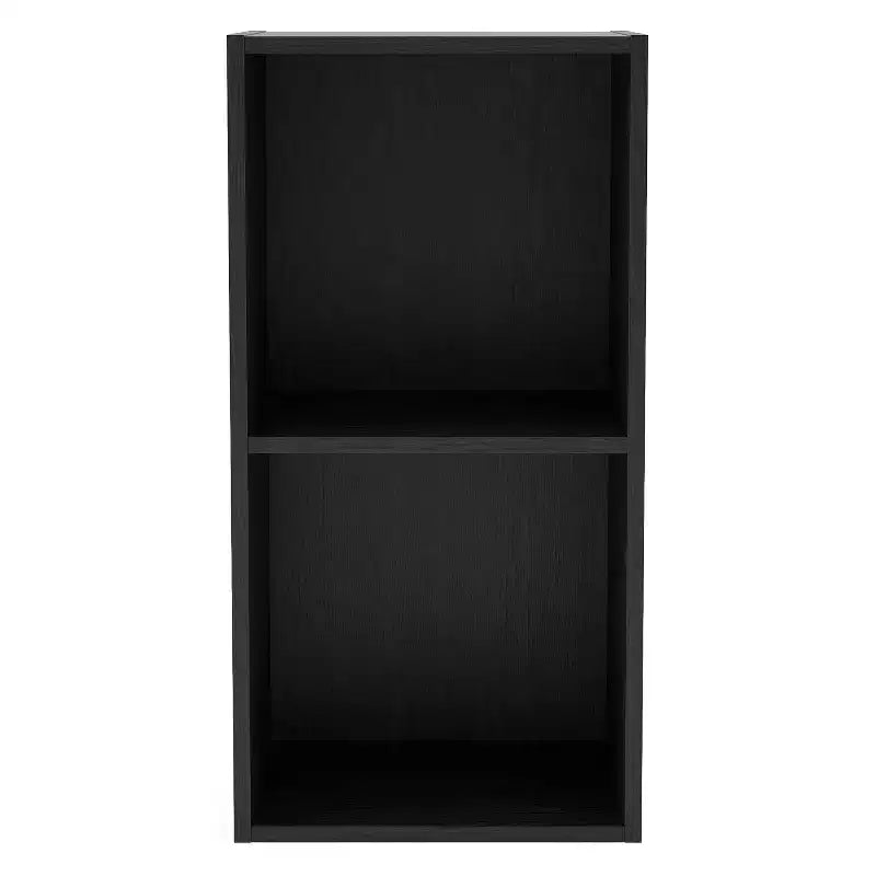 Mesa de centro geométrica de 2 niveles con estantes de almacenamiento – Moderna, impermeable, antideslizante