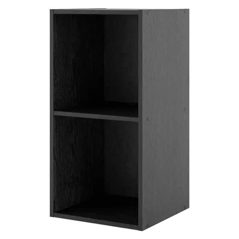 Mesa de centro geométrica de 2 niveles con estantes de almacenamiento – Moderna, impermeable, antideslizante